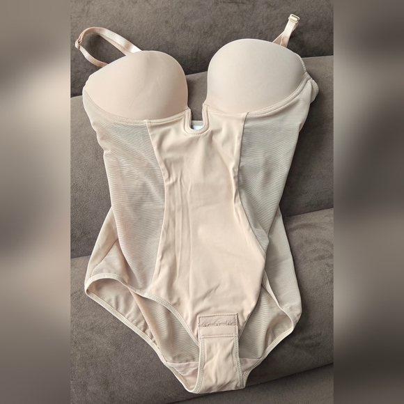 Shaperin Backless U Plunge Scuipting Butt-Lifting Shapewear Bodysuit #829 - Picture 2 of 7